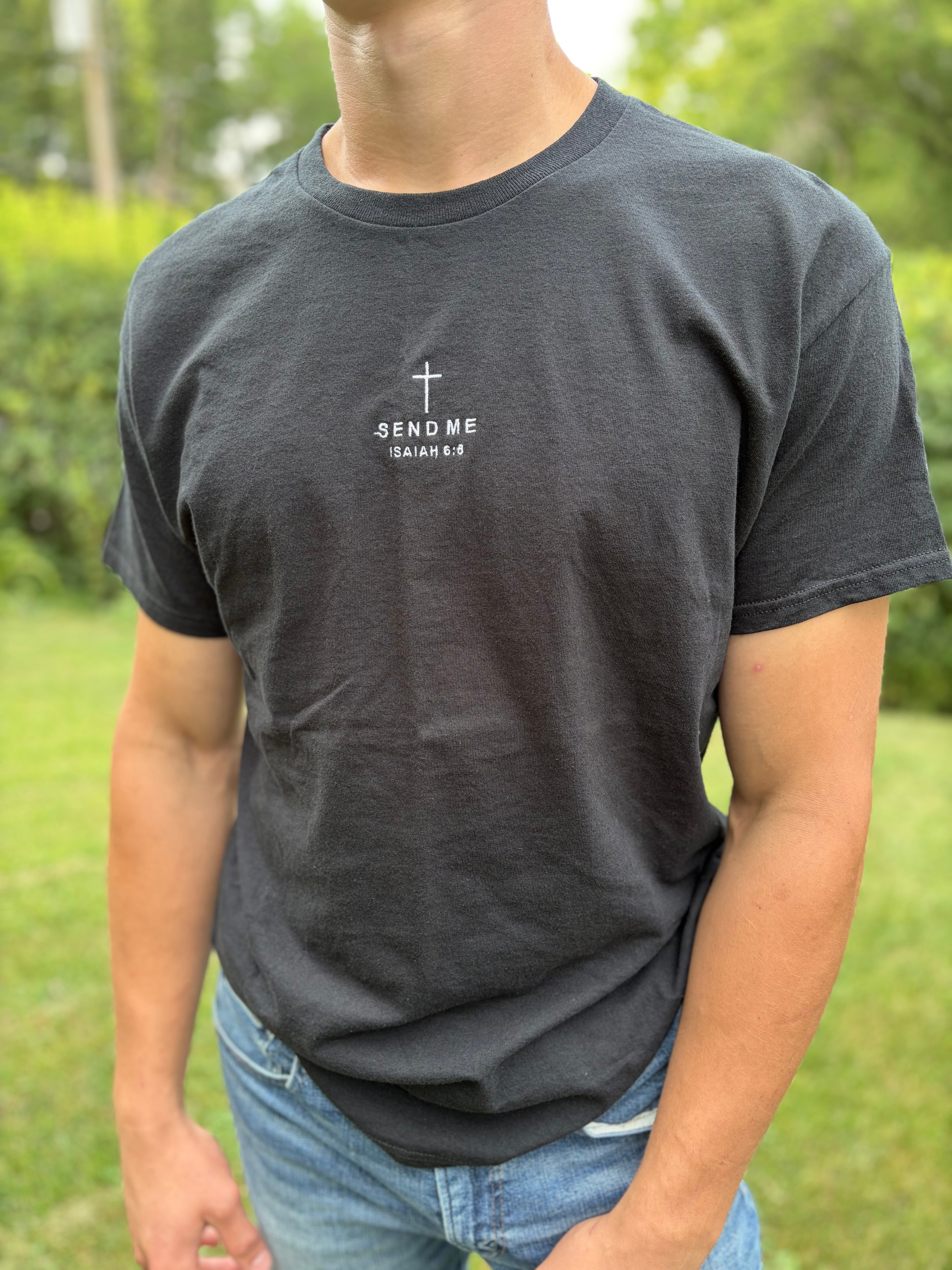 Send Me Black Tee