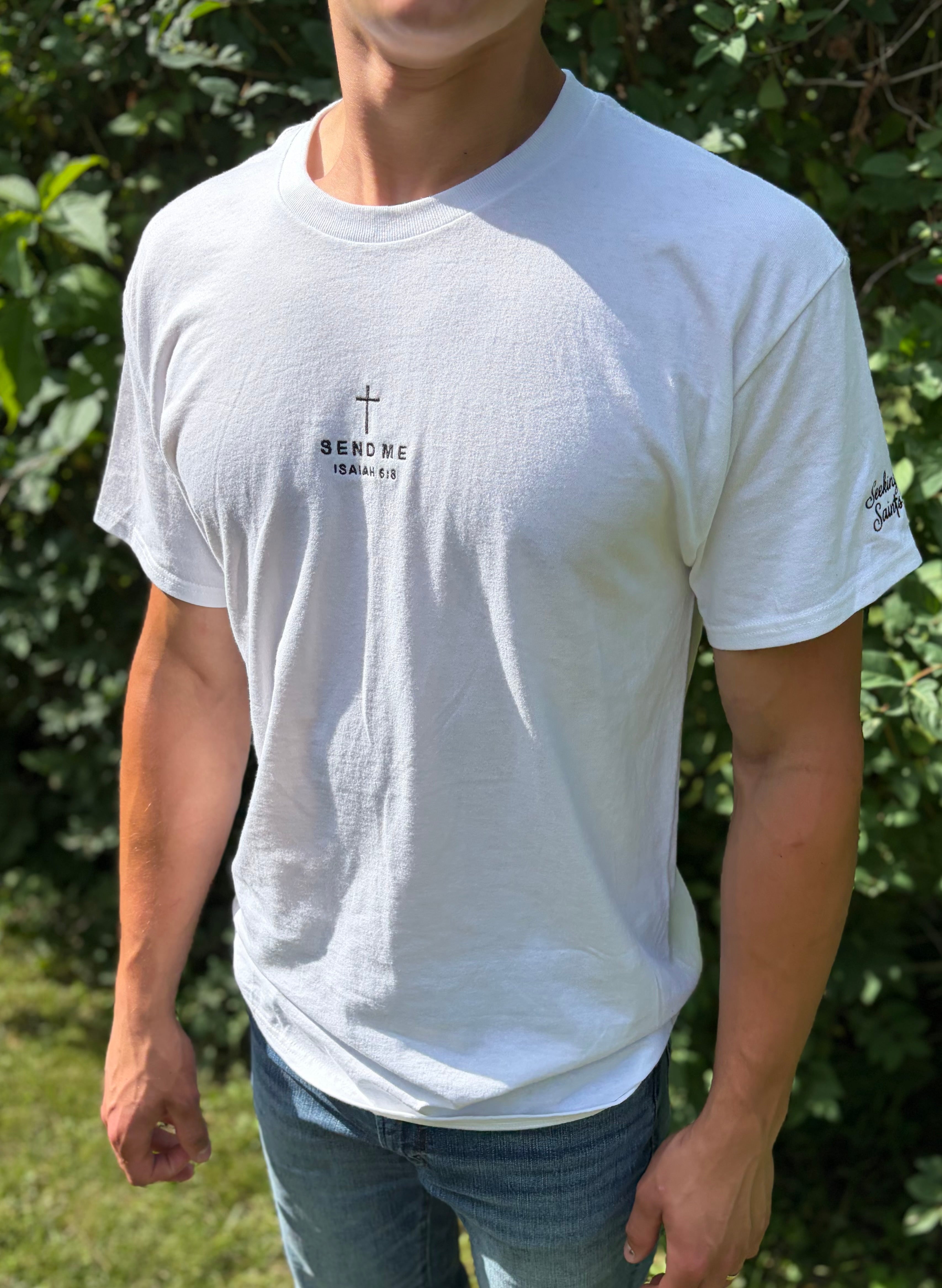 Send Me White Tee