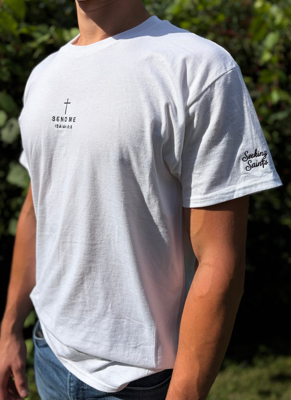 Send Me White Tee