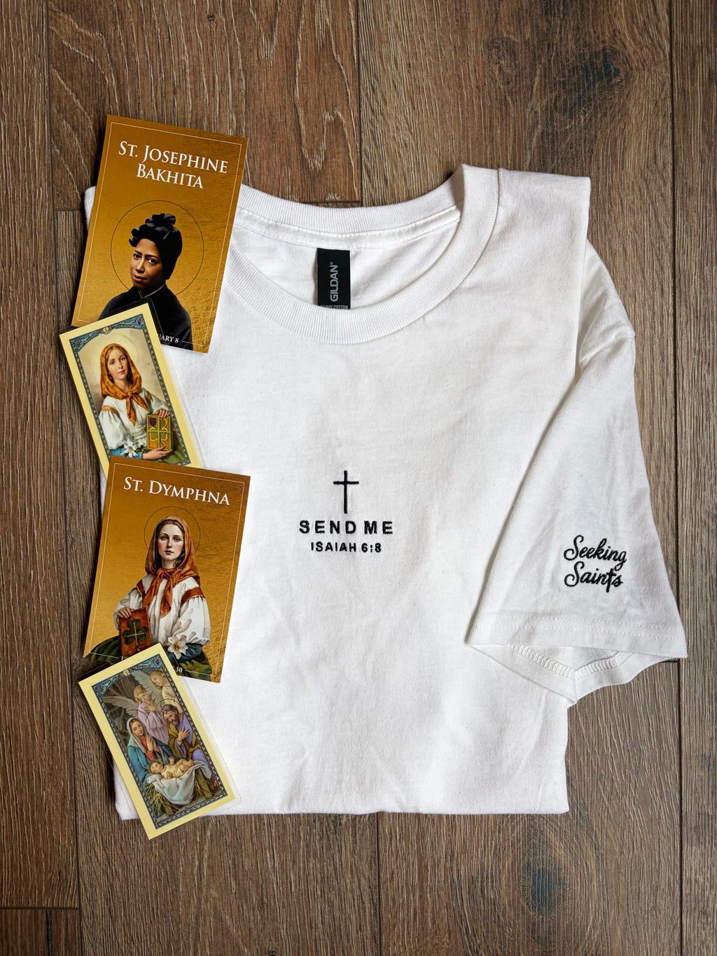 Send Me White Tee